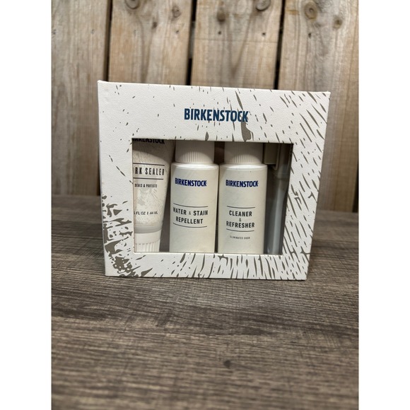 Birkenstock Other - Birkenstock Deluxe Shoe Care Kit 40006 Cleaner Repellent Cork Sealer Set
